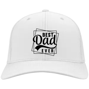 Best Dad Ever Twill Cap