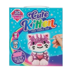 3D Diamond Studio: Cute Kitten