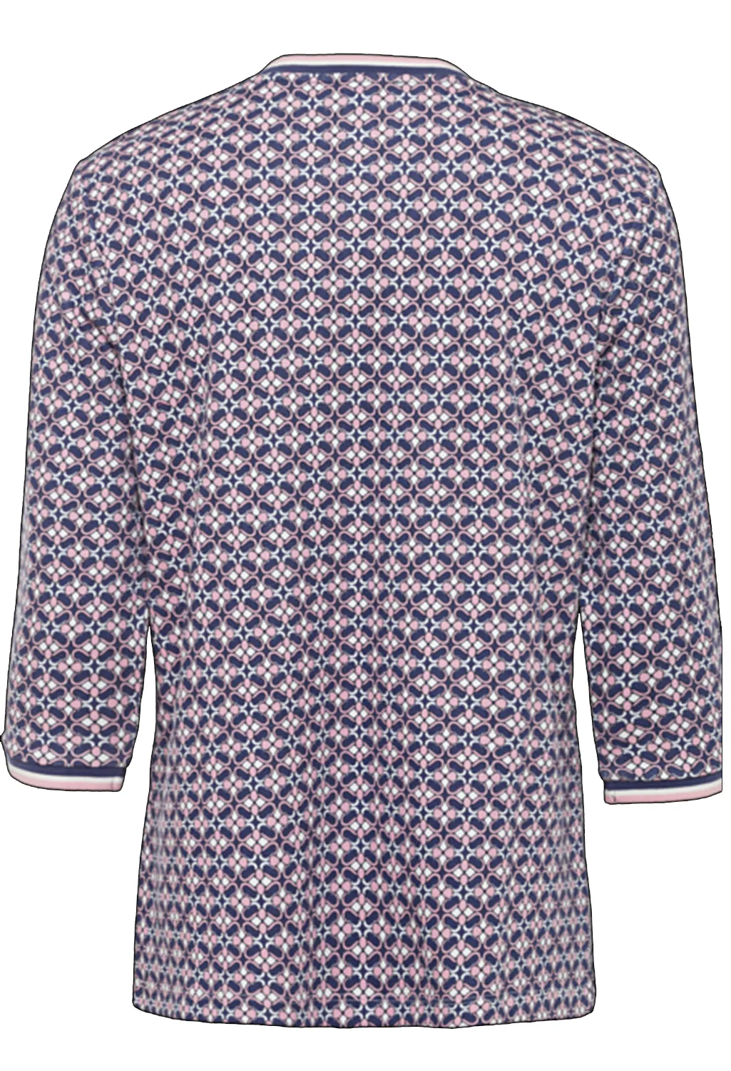 All Over Shape Print Top