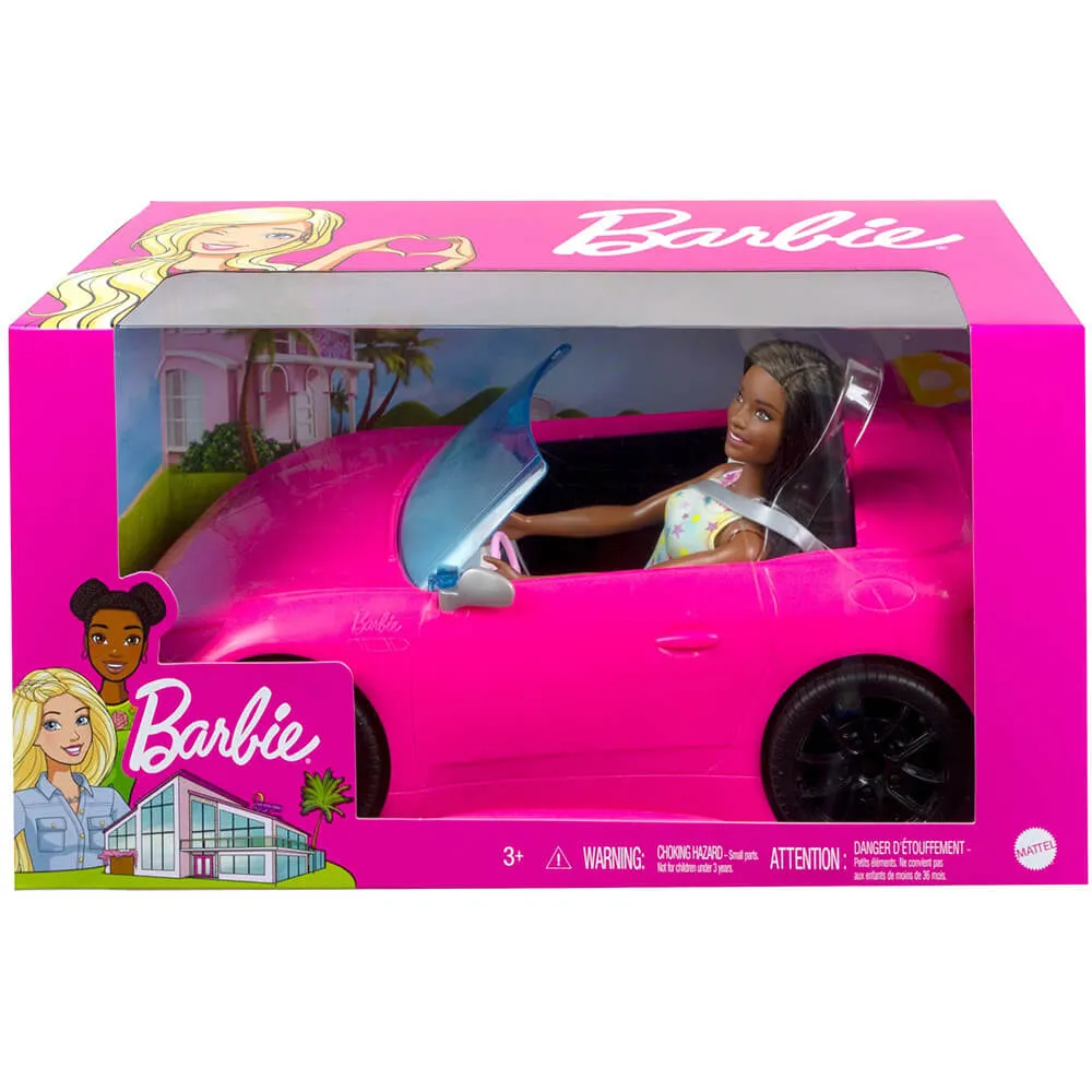 Barbie Convertible with Doll (Brunette)