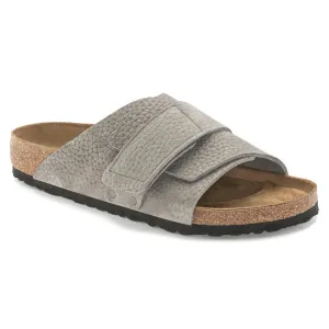 Birkenstock Kyoto Nubuck Leather in Desert Buck Whale Gray