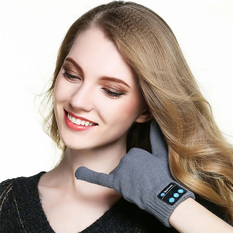 Bluetooth Smart Touch Warm Knit Gloves