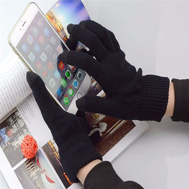 Bluetooth Smart Touch Warm Knit Gloves