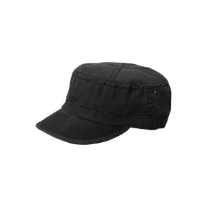 Enzyme Washed Camouflage Cap