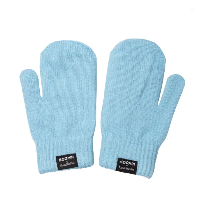 Moomintroll Mittens Kids - Light Blue