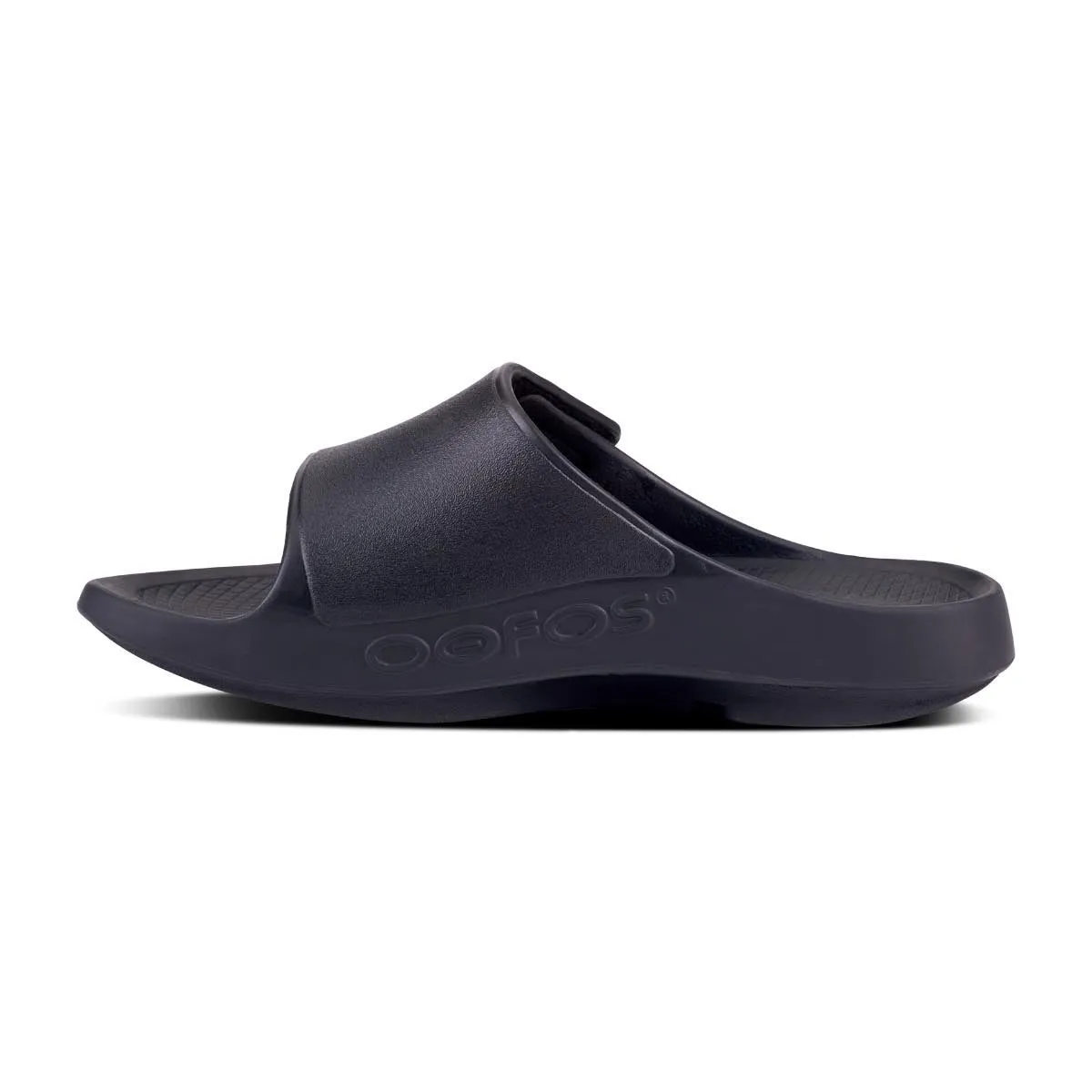 OOFOS Women's OOahh Sport Flex Slide - Black Matte