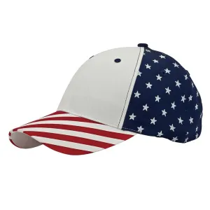 Structured USA Flag Cap