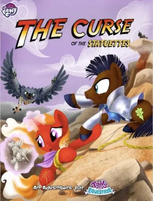 Tails of Equestria: The Curse of the Statuettes (book GM screen!)