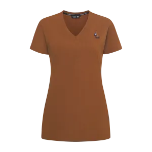 THE CLASSIC WOMEN'S TEE- CHESTNUT