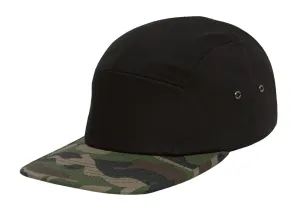 TopHeadwear Print Cotton Five-Panel Jockey Cap