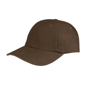 Waxed Cotton Canvas Baseball Cap